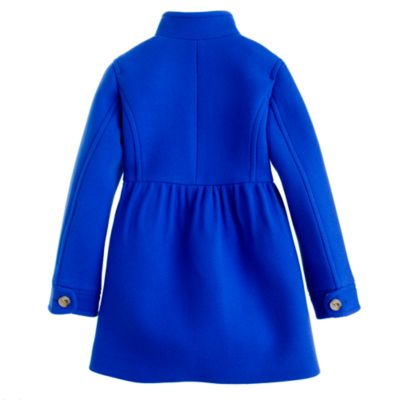 Girls' stadium-cloth marquee coat
