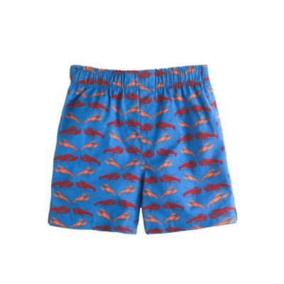 Boys' animal print cotton boxers