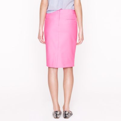No. 2 pencil skirt in double-serge cotton
