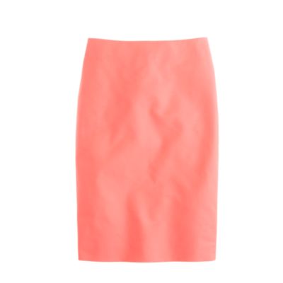No. 2 pencil skirt in double-serge cotton