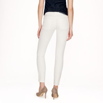 Toothpick jean in white denim