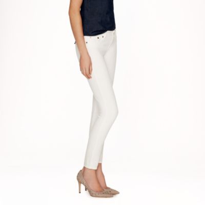 Toothpick jean in white denim