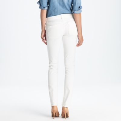 New matchstick jean in white denim