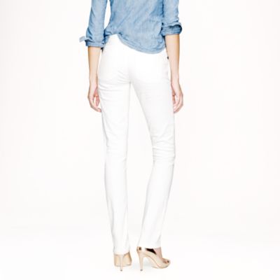 New matchstick jean in white denim