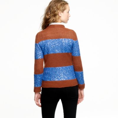 Wynter sweater in sequin stripe