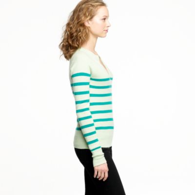 Cashmere candy-stripe sweater