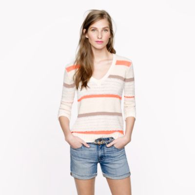 Collection texture-stripe sweater