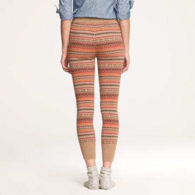 Fair Isle sweater-leggings