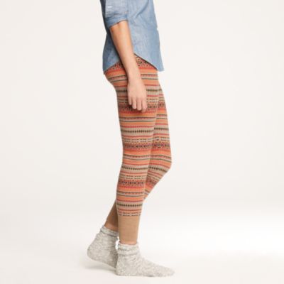 Fair Isle sweater-leggings