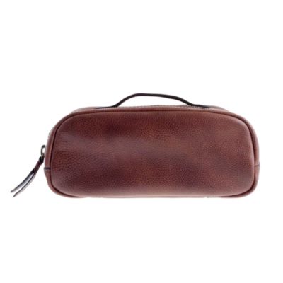 Montague leather travel kit