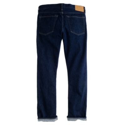Wallace & Barnes slim selvedge jean in White Oak Cone Denim&reg; with rinsed wash