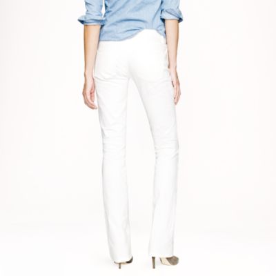 Tall new bootcut jean in white denim