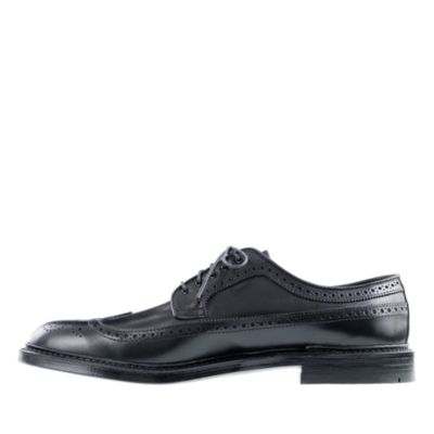 Alden&reg; for J.Crew black leather longwing bluchers