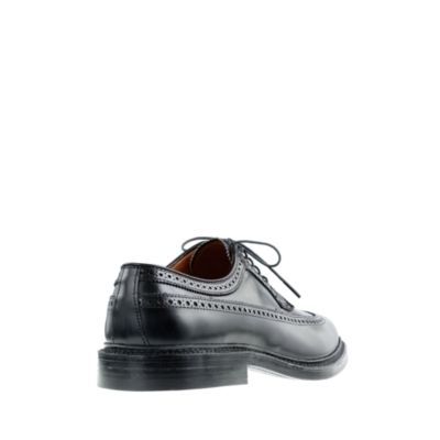Alden&reg; for J.Crew black leather longwing bluchers