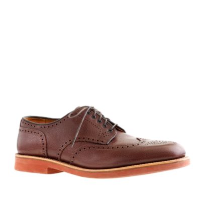 Alden&reg; for J.Crew limited-edition pebbled shortwing bluchers