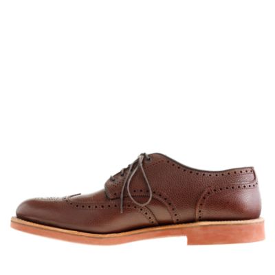 Alden&reg; for J.Crew limited-edition pebbled shortwing bluchers