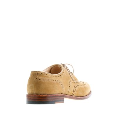 Alden&reg; for J.Crew limited-edition suede shortwing bluchers