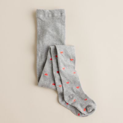 Girls' heart tights