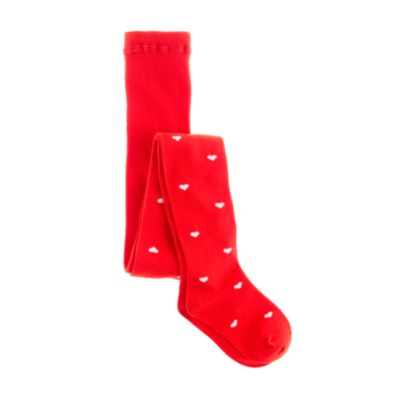 Girls' heart tights