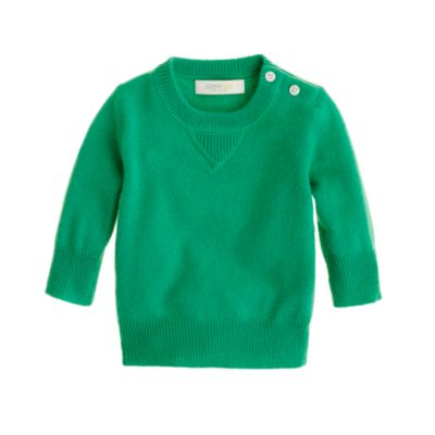Cashmere baby sweater