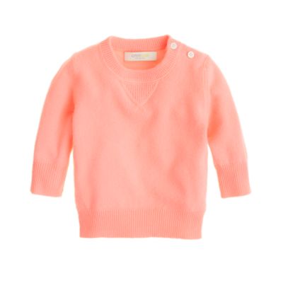 Cashmere baby sweater