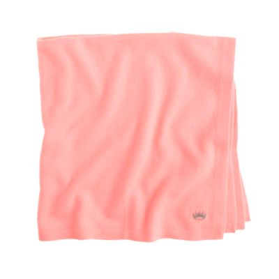 Cashmere baby blanket
