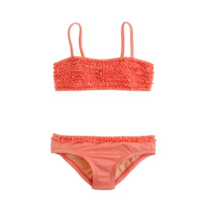 Girls' bikini set in tiny frills