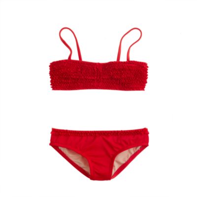 Girls' bikini set in tiny frills