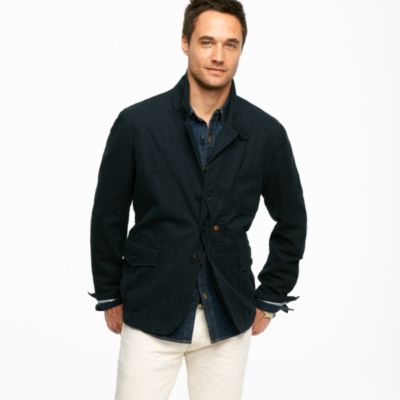 Woolrich John Rich & Bros.&trade; indigo canvas Upland jacket