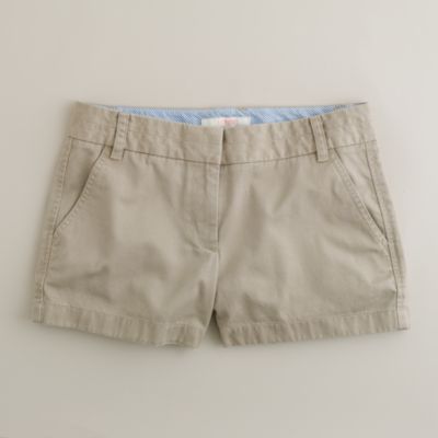 3" chino short