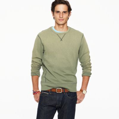 Sunwashed fleece sweatshirt