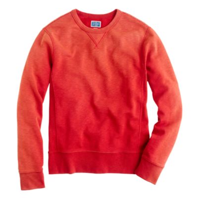 Sunwashed fleece sweatshirt