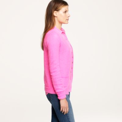Crystal button cardigan