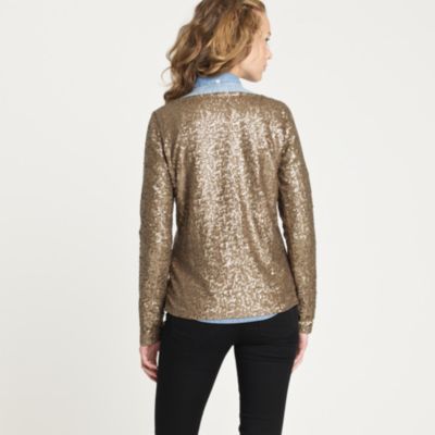 Glimmer long-sleeve tee