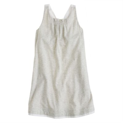 Girls' A-line halter dress