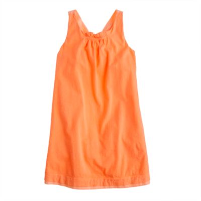 Girls' A-line halter dress