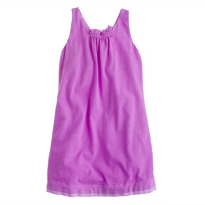 Girls' A-line halter dress