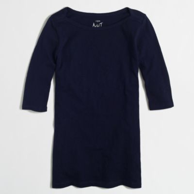 Factory artist boatneck tee