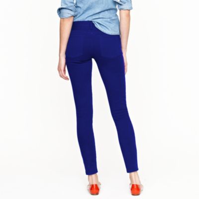 Toothpick jean in garment-dyed twill