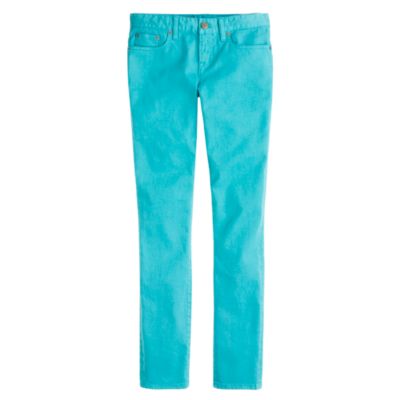 Toothpick jean in garment-dyed twill