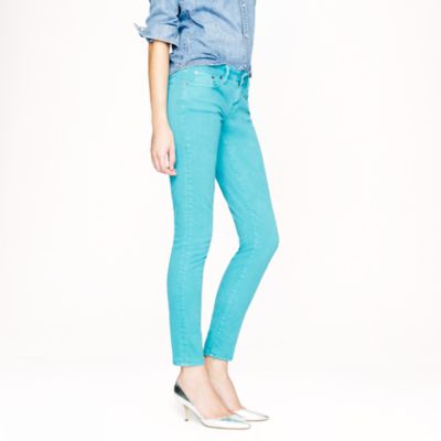 Toothpick jean in garment-dyed twill