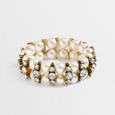 Factory stretch crystal pinball bracelet