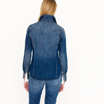 Denim western shirt