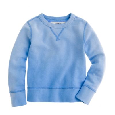 Boys' sun-faded fleece sweatshirt