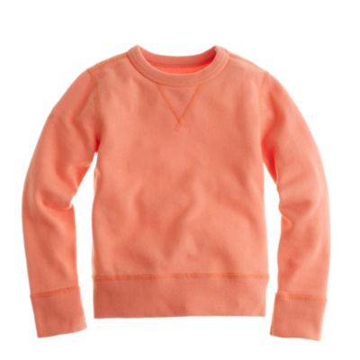 Boys' sun-faded fleece sweatshirt