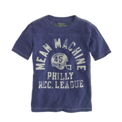 Boys' mean machine football tee