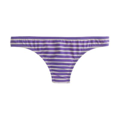 Skinny-stripe bikini