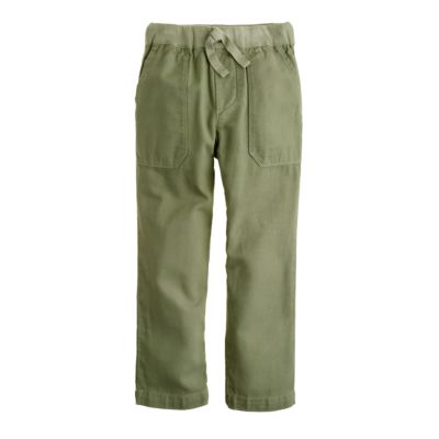 Boys' pull-on twill beach pant