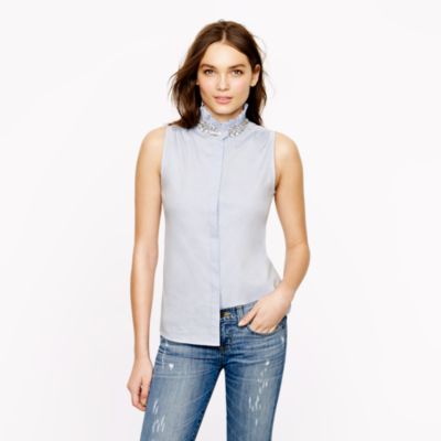 Tilda oxford rhinestone top