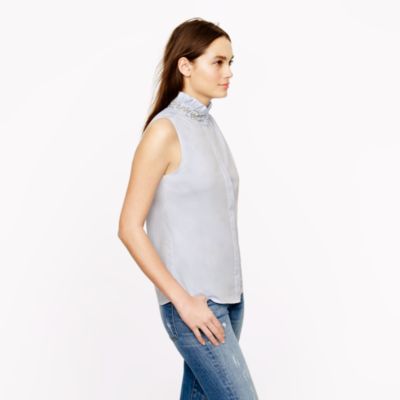 Tilda oxford rhinestone top